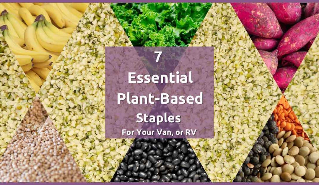 7 Essential Plant-Based Staples For Your RV or Van