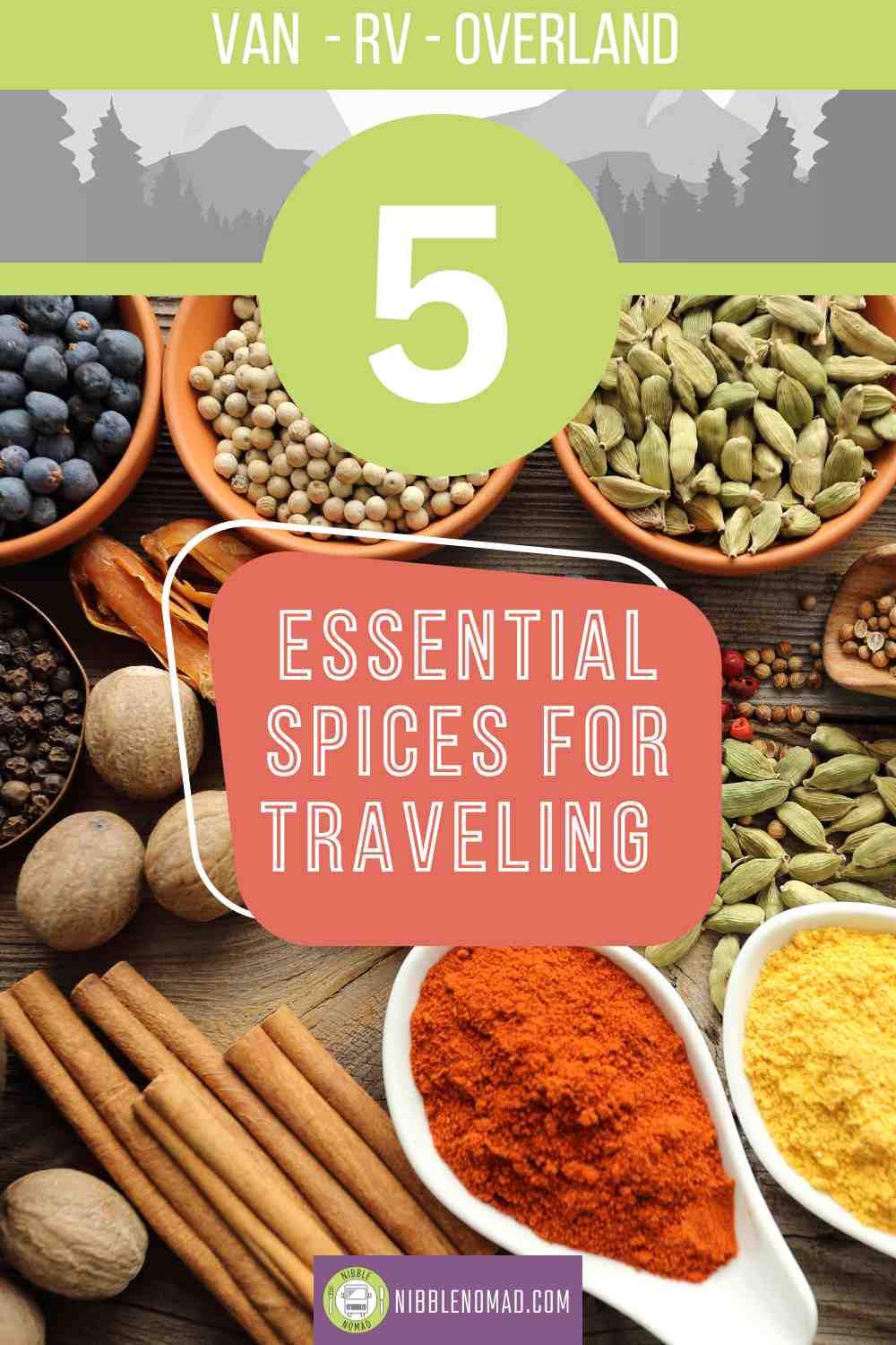 Essential Spices, Set of 5 in 2023