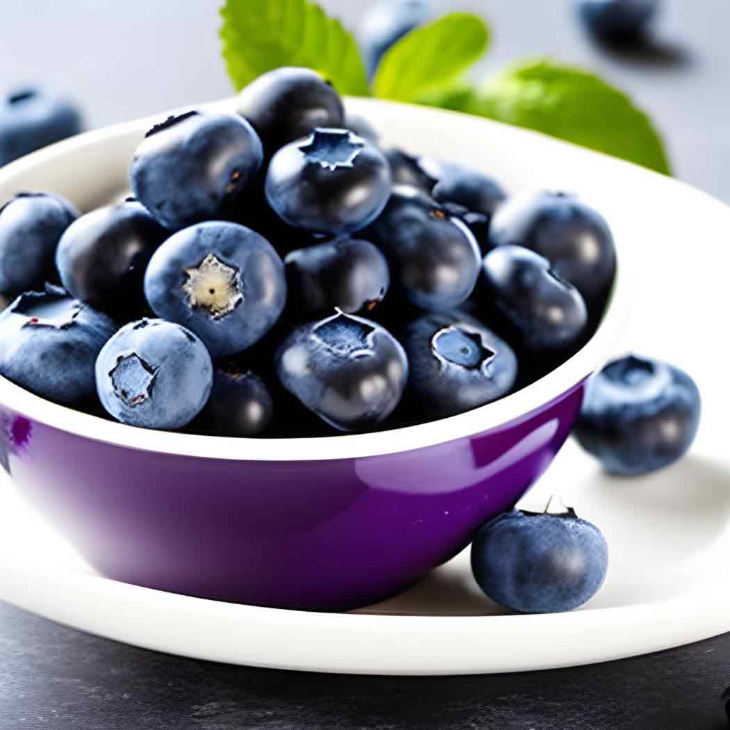 bowl of blueberries