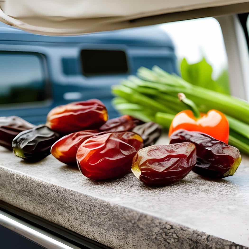 dates on the counter