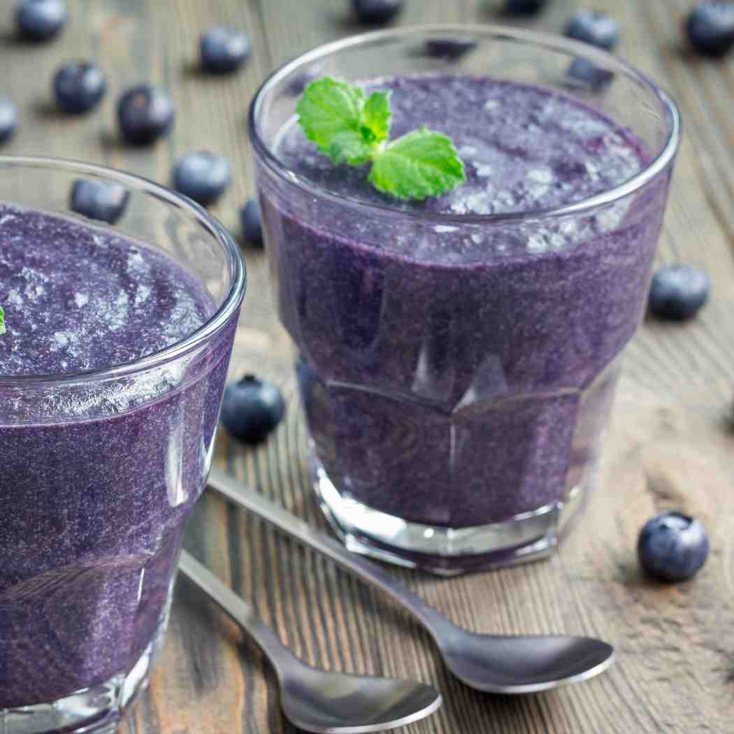 frozen fruit Blue Berry Mousse