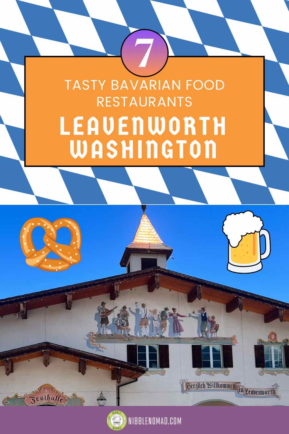 Leavenworth WA Pinterest card