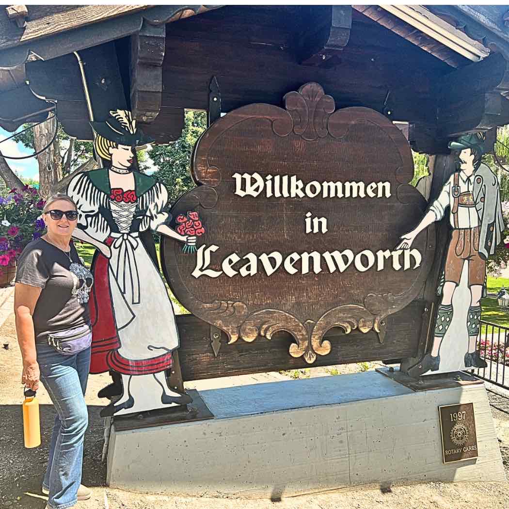 Entrance to Leavenworth WA