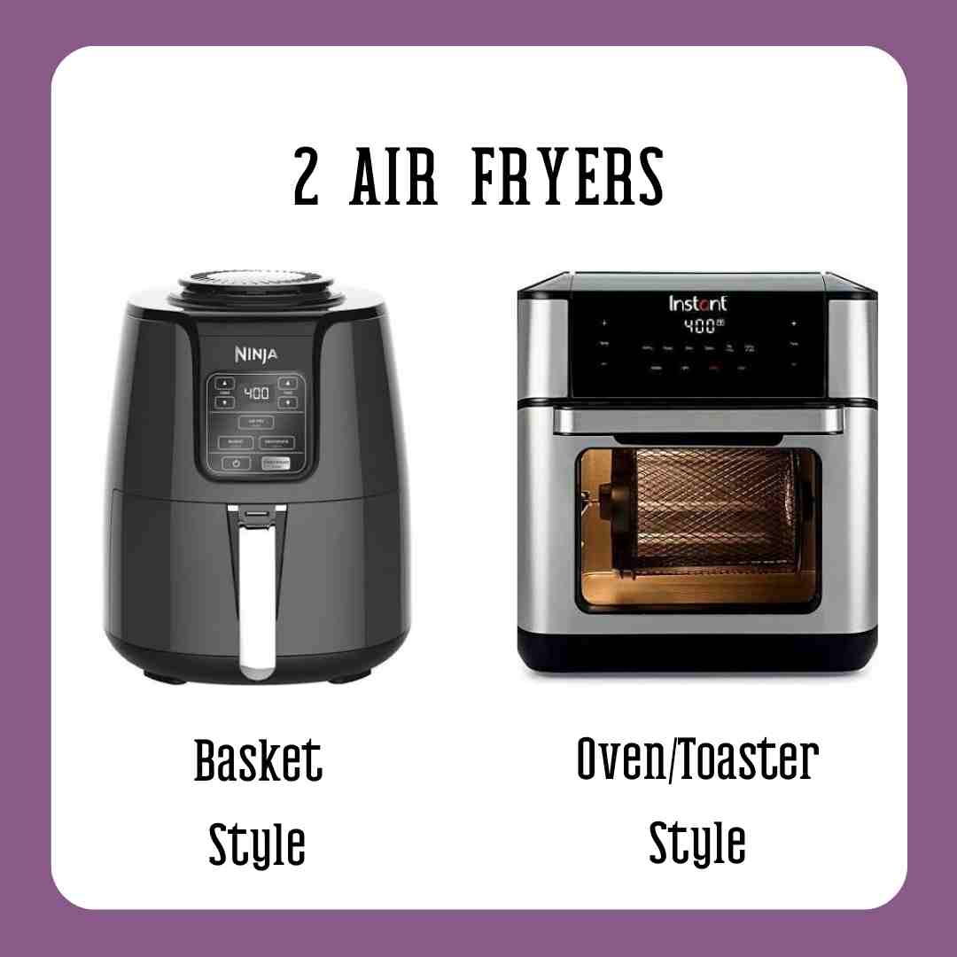 styles of air fryers