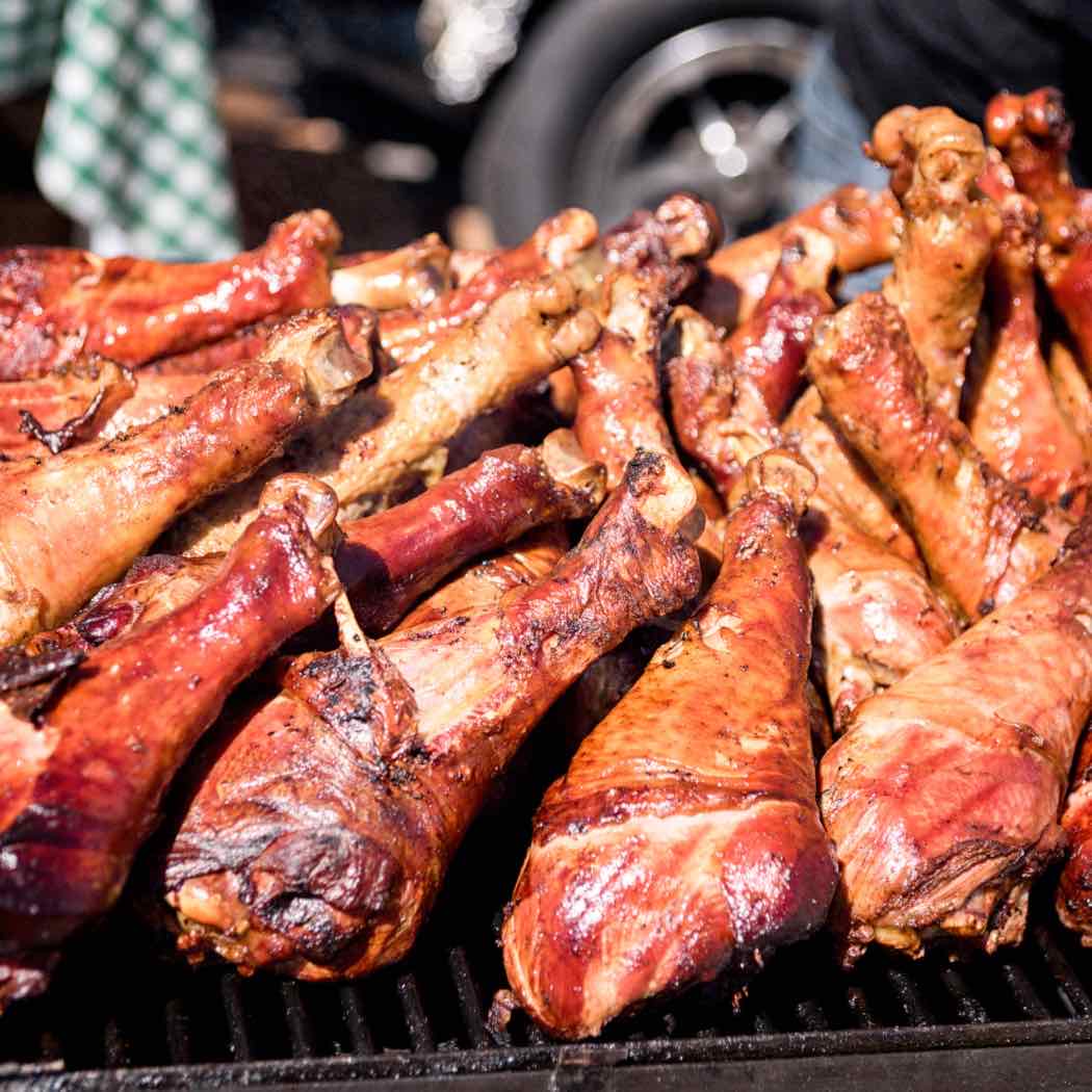 grilled chicken at the rodeo