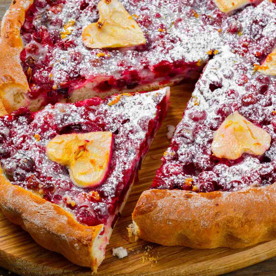 Cranberry pies