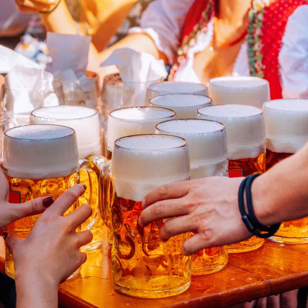 Bavarian food and beer