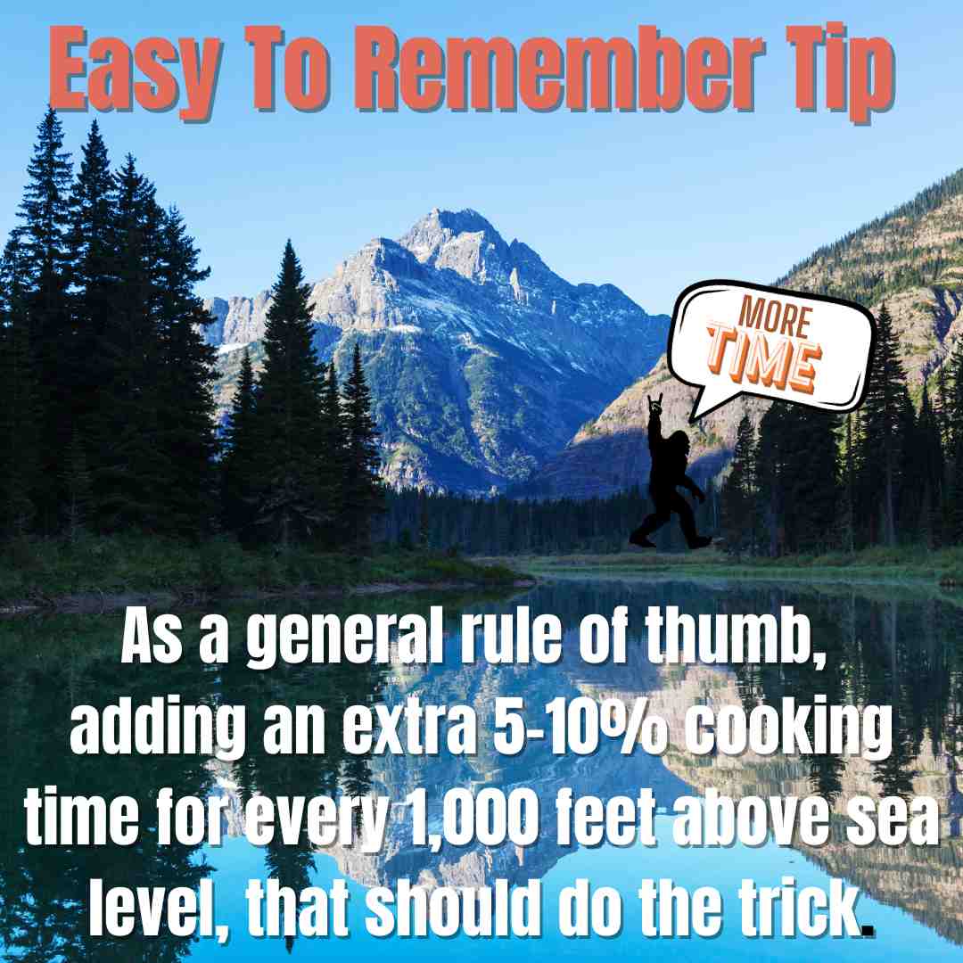 cooking altitude tips