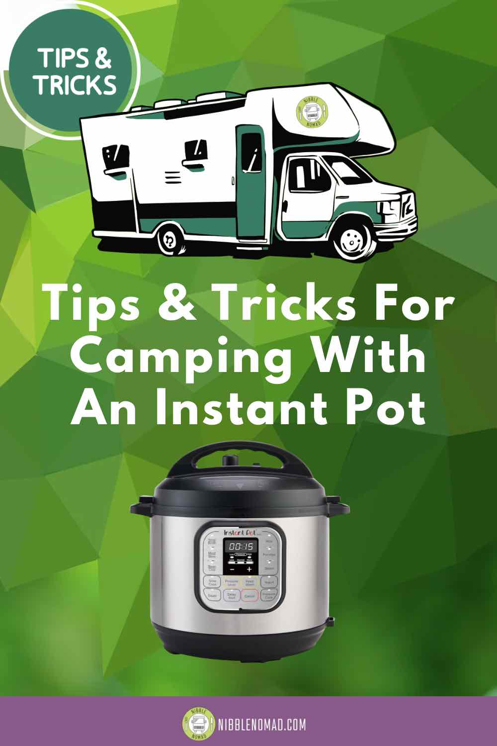 Tips and Tricks for camping with an Instant Pot