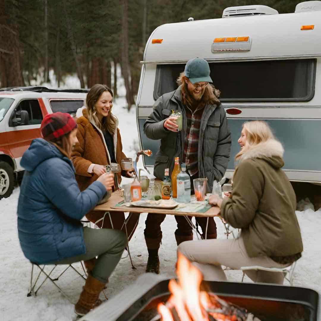 Best camping winter holiday cocktails