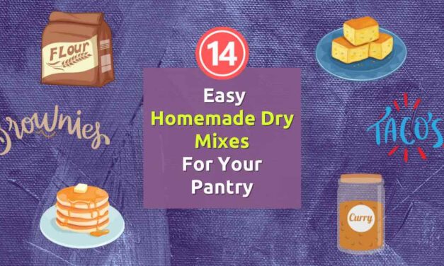 14 easy homemade dry mixes for your pantry