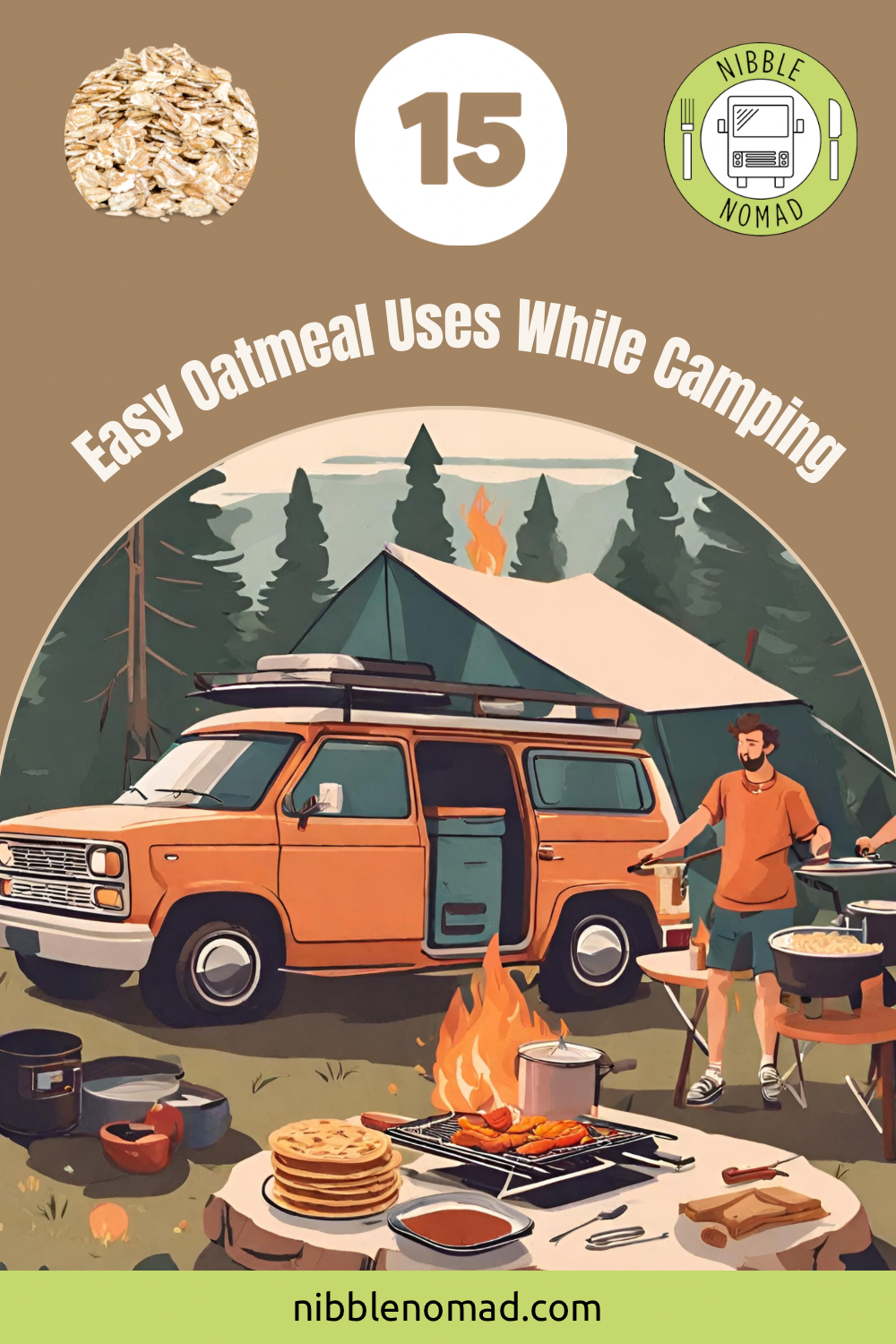 15 Easy oatmeal uses while camping